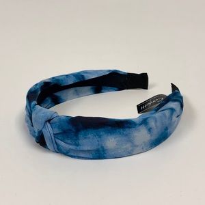 Blue/White Tye Dye Headband